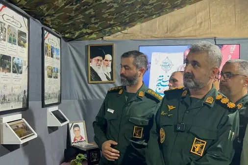 افتتاح نمایشگاه &laquo;اسوه بسیج&raquo; در میدان شهدای ذهاب رشت