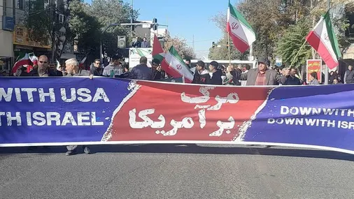 راهپیمایی بزرگ یوم&zwnj;الله ۱۳ آبان در زنجان