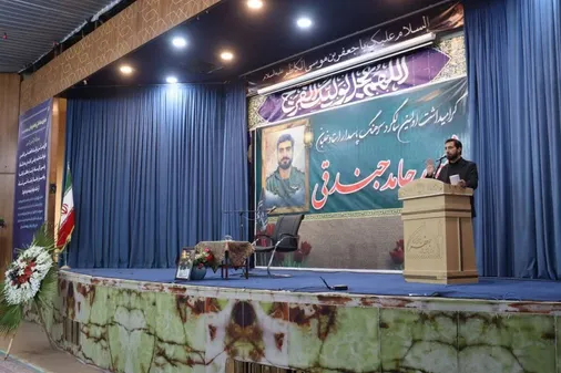 آیین گرامیداشت اولین سالگرد شهید جندقی در شهرستان پیشوا برگزار شد