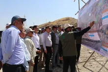 بازدید فرمانده قرارگاه سازندگی خاتم‌الانبیاء(ص) از پروژه‌های عمرانی و انرژی در استان بوشهر