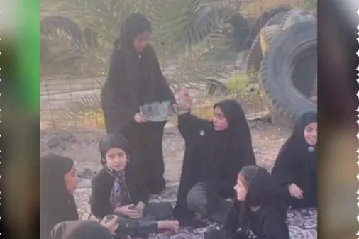 کلیپ موکب ساده و مخلصانه حضرت رقیه (س)با خادمی بانوی نوجوان روستای فیروز آباد
