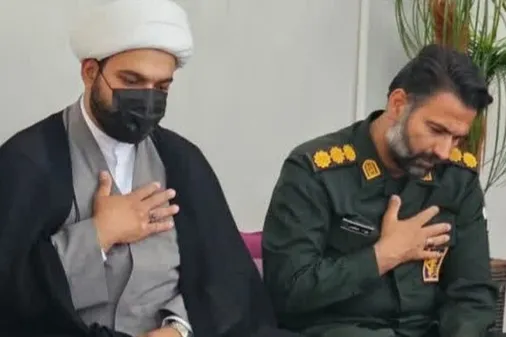 دیدار مسئولین ناحیه مقاومت بسیج سپاه شهرستان کوهبنان با خانواده معظم شهید رسانه و روابط عمومی