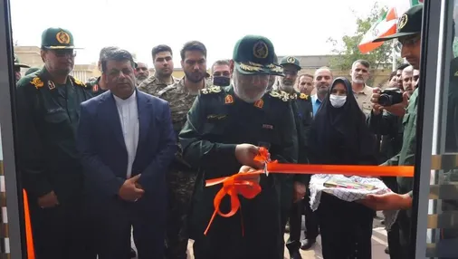 افتتاح درمانگاه تخصصی شهید آبسالان نیروی دریایی سپاه توسط فرمانده کل سپاه