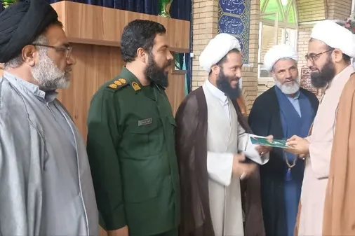 مراسم معارفه مسئول دفتر نمایندگی ولی&zwnj;فقیه در سپاه ناحیه مقاومت شهرستان چادگان