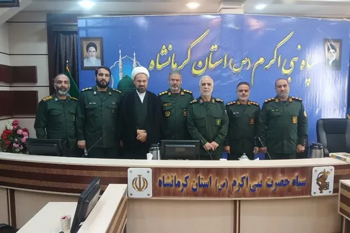 برگزاری آیین تکریم و معارفه رئیس سازمان اردویی، راهیان نور و گردشگری سپاه نبی&zwnj;اکرم(ص)