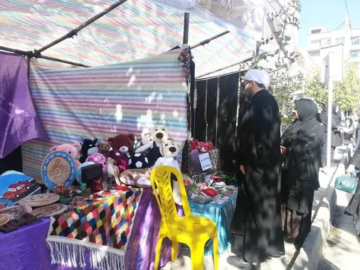 مسئول دفتر نمایندگی ولی فقیه در سپاه بیت المقدس کردستان از نمایشگاه هفته بسیج در کامیاران