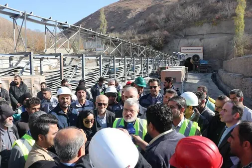 بازدید استاندار تهران از پروژه سامانه مهار آب نشتی سد لار مؤسسه فاطر