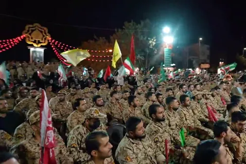 همایش خیابانی گرامیداشت هفته دفاع مقدس و روز سرباز سپاه امام علی بن ابیطالب علیه&zwnj;السلام