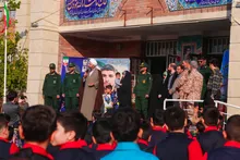 اولین قدم‌های مدرسه، وقتی با یاد پدر شهید همراه می‌شود، رنگ و بوی دیگری دارد