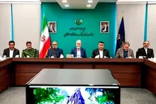 دیدار فرمانده سپاه فتح و مسئولان استان کهگیلویه و بویراحمد با وزیر ارشاد