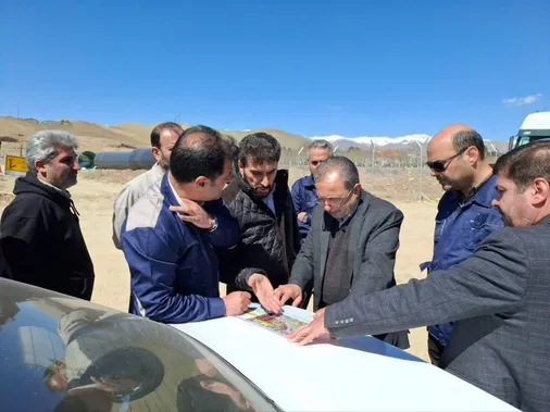 بازدید معاون هماهنگ&zwnj;کننده قرارگاه سازندگی خاتم&zwnj;الانبیاء از پروژه انتقال آب طالقان به کرج
