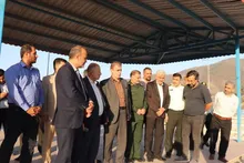 بازدید معاون سازمان پدافند غیرعامل کشور از سد نرماب