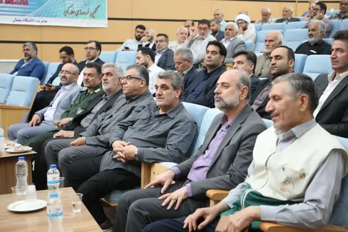 حضور سردار شوقانی در آیین تجلیل از موکب&zwnj;داران و پیرغلامان اربعین حسینی ۱۴۰۵ استان سمنان