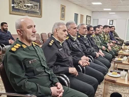 دیدار فرماندهان نیروهای مسلح استان با نماینده ولی فقیه در کردستان و تجدید میثاق با آرمان&zwnj;های انقلاب به مناسبت دهه فجر