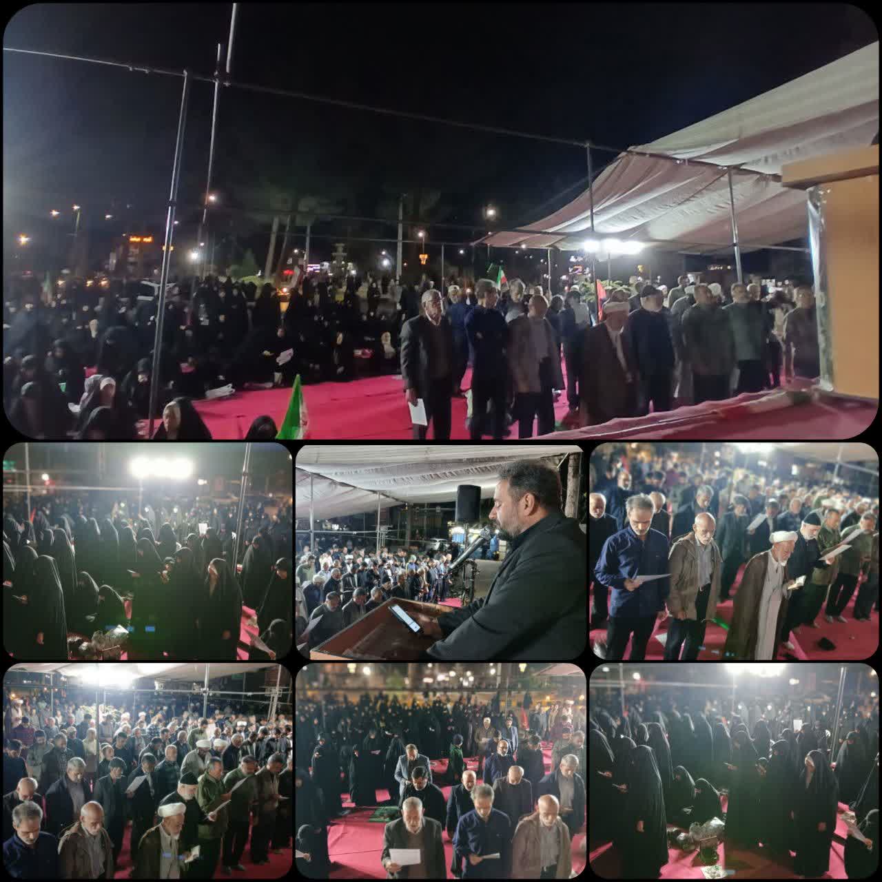 زمزمه دعای استغاثه به امام زمان در دویست و سی و هفتمین شب از اجتماع مردم دولت آباد زمزمه دعای استغاثه به امام زمان در دویست و سی و هفتمین شب از اجتماع مردم دولت آباد