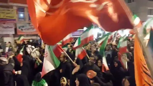 موج بیست و هشتم حماسه خیابان در کرمانشاه