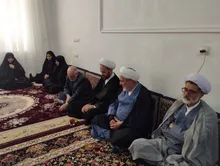 دیدار حجت‌الاسلام‌والمسلمین طیبی‌فر با خانواده شهدا در کرمانشاه