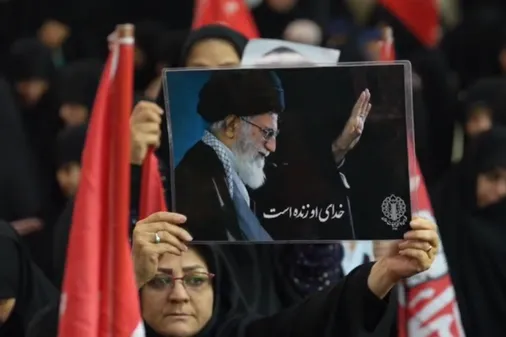مراسم چهلم تدفین امام شهید در حرم مطهر حضرت فاطمه معصومه سلام الله علیها