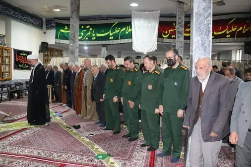 دیدار سردار سهنی با بسیجیان پایگاه بسیج مسجد فاطمه الزهرا(س)