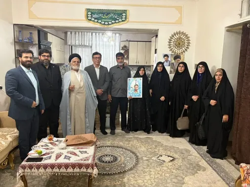 دیدار بسیجیان مهندسین عمران و معماری استان البرز، با خانواده شهید مهندس سعید مرادی