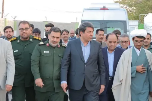 بازدید میدانی از اردوگاه کرامت کرمان با حضور سردار نظری