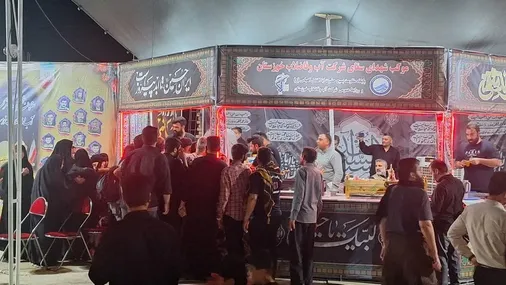 شب اول خدمت؛ آغازی از نور در موکب شهدای سقای آبفا