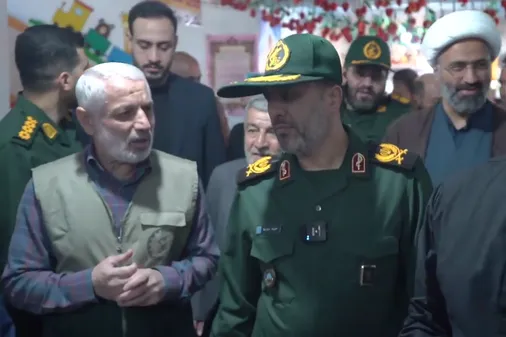 بازدید فرمانده سپاه البرز از روند خدمت رسانی پزشکی گروه جهادی عمار حلب