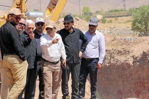 بازدید معاون وزیر نیرو از پروژه راهبردی انتقال آب زیاران &ndash; بیلقان