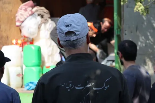 صحنه هایی زیبا از حضور موکب داران استان مرکزی در قم