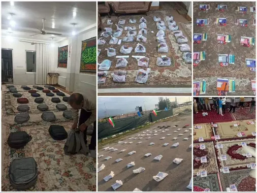 توزیع ۱۳۰ بسته نوشت&zwnj;افزار در مناطق محروم گلستان توسط پروژه آبرسانی شرب روستایی مؤسسه حیات سبز