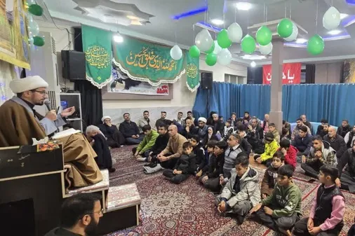 برگزاری مراسم ولادت امام حسین(ع) و حضرت ابوالفضل العباس(ع) در قصرشیرین