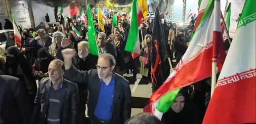 شب سی و نهم اجتماعات مردمی کرمانشاه