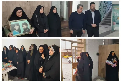 بدرقه فرهنگیان ناحیه مقاومت بسیج اروند کنار به اردوی راهیان نور با حضور خانواده شهدا