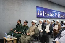 مراسم آیین تکریم و معارفه مسئول سازمان بسیج اساتید، طلاب و روحانیون استان سمنان برگزار شد