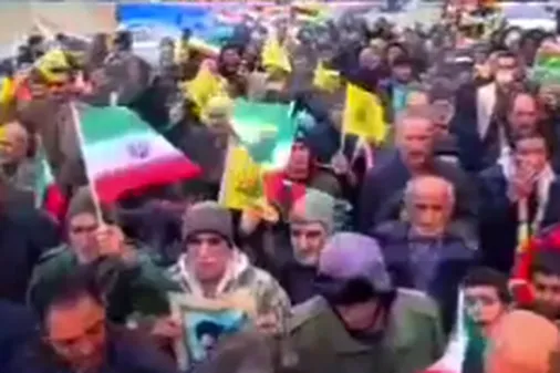 بیعت دوباره با انقلاب و فریاد مقاومت در جشن چهل&zwnj;و&zwnj;هفتمین سالگرد پیروزی در بخش بیلوار شهرستان کرمانشاه