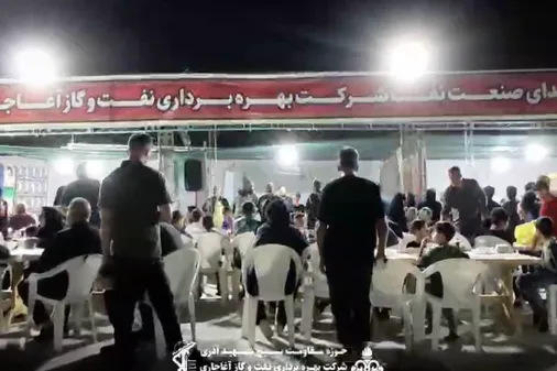 روزسوم پذیرایی از زائران ابا عبدالله الحسین (ع) موکب شهدای صنعت نفت