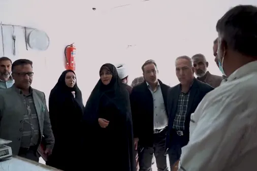 بازدید معاون پیشگیری، درمان و اشتغال ستاد مبارز با مواد مخدر کشور از قسمت های مختلف اردوگاه دین پایه کرامت