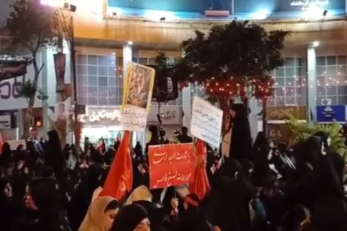 عزاداری کرمانشاهیان در تجمعات شبانه