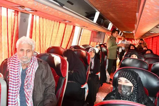 اعزام کاروان سیاحتی زیارتی خانواده معظم شهدای کهگیلویه و بویراحمد به مشهد مقدس