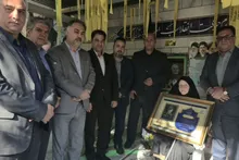غبارروبی مزار شهید سپهبد محمد پاکپور در روستای دهسد با حضور مدیران حوزه اقتصادی استان مرکزی