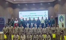 قهرمانی تیم همدان در سومین دوره مسابقات مهارتی کارکنان وظیفه سپاه غرب کشور