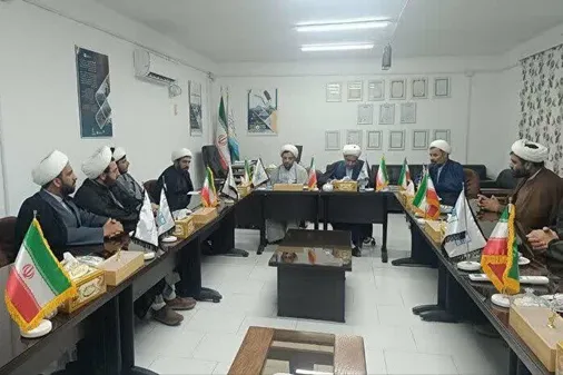 دیدار با روحانیون قرارگاه خاتم کل استان به مناسبت هفته بسیج در شهرستان چابهار