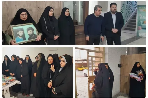 بدرقه فرهنگیان ناحیه مقاومت بسیج اروند کنار به اردوی راهیان نور با حضور خانواده شهدا