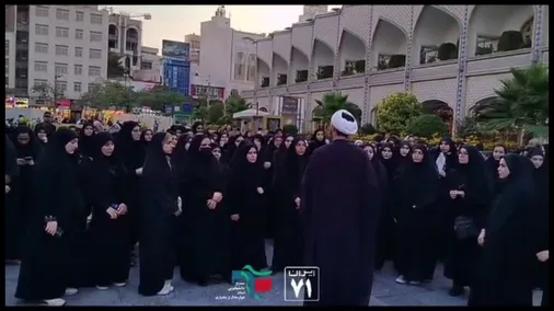 کاروان خادمین دانشجو به مشهدالرضا، بهشت ایران&zwnj;زمین، رسید