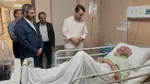 عیادت فرمانده سپاه انصار المهدی (عج) از پدر شهید ناصر اشتری