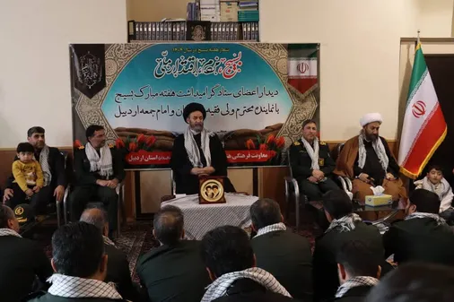 دیدار فرمانده سپاه حضرت عباس(ع) با آیت&zwnj;الله سید حسن عاملی