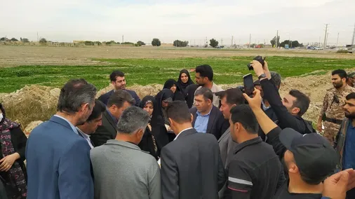 بازدید معاون رئیس&zwnj;جمهور و مسئولین کشوری از پروژه باند دوم محور رامهرمز_رامشیر