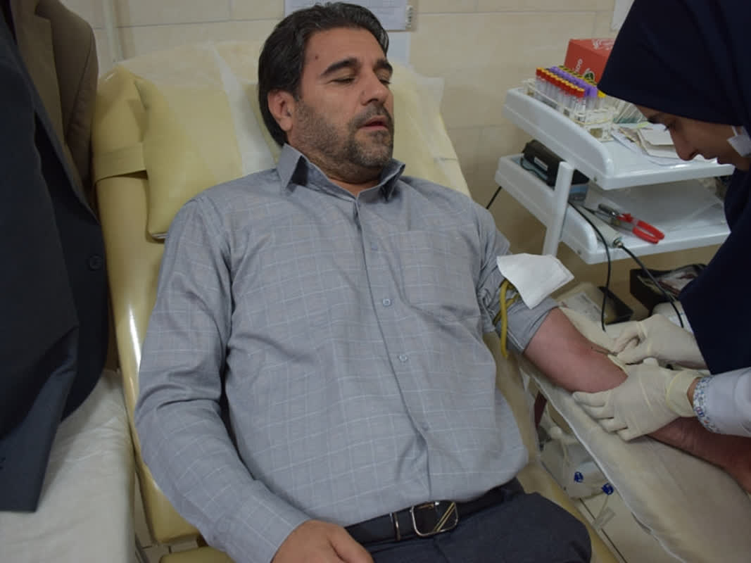 نذر خون؛ به مناسبت هفته تربیت بدنی و ورزش