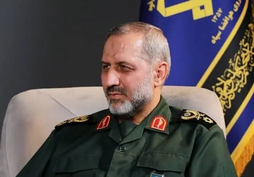 قرائت پیام سردار سید مجید موسوی در آیین رونمایی از &laquo;آسمان&zwnj;دارها&raquo;