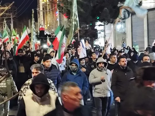 اجتماع پرشور امت حزب الله مهرشهر، به مناسبت محکومیت شهادت آیت الله شهید امام خامنه ای
